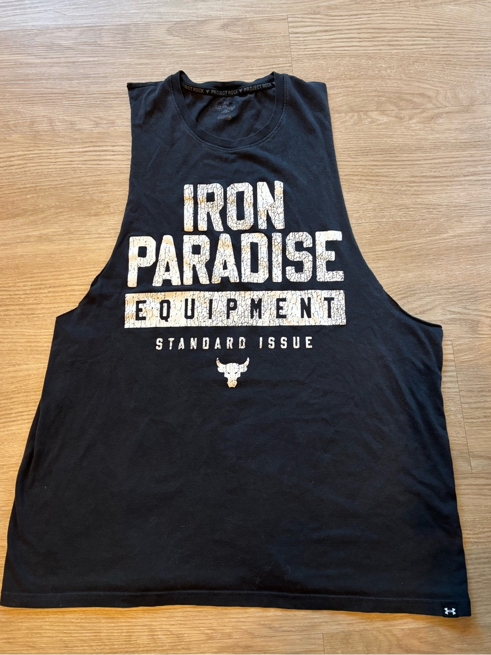Under Armour Men’s XXL Project Rock Iron Paradise Muscle Tank Top Sleeveless